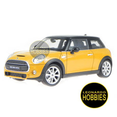 Welly 1/18 New Mini Hatch 2015 Yellow