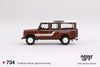 MINI GT 1/64 Land Rover Defender 110 (1985) County Station Wagon Russet Brown MGT00734-L