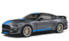 FORD SHELBY MUSTANG GT500 KR SILVER / BLUE STRIPES 2022 1/18 SOLIDO