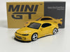 Mini GT Nissan Silvia S15 Rocket Bunny Bronze Yellow MGT00643 1/64
