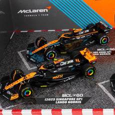 Bburago 1/43 McLaren F1 4 Pack L.Norris