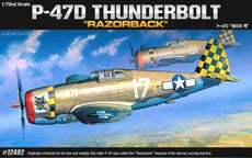 Academy - 1/72 P-47D "Razor Back"