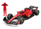 1/24 FERRARI F1 SF-23 WITH DRIVER FIGURE - #16 CHARLES LECLERC