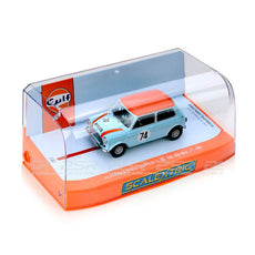 Scalextric Austin Mini Cooper S No.74 Gulf Edition