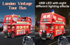 CaDA London Vintage Tour Bus (With LED Lights)