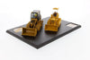 DIECAST MASTERS- 1/50 977D Traxcavator & 963K Track Loader