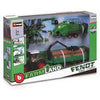 Bburago 1:50 Set Fendt 1050 Vario with 3x Trailer