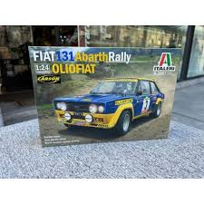 Italeri 1/24 Fiat 131 Abarth Rally OLIOFIAT