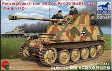 Bronco 1/35 Panzerjaeger II fuer 7.62 cm Pak 36 (Sd. Kfz.132)