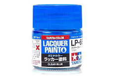 LP-68 Clear Blue Lacquer Paint