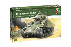 Italeri 1/56 M4 Sherman 75mm