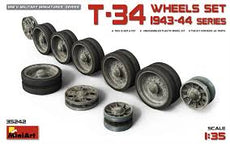 MiniArt- 1/35 T-34 Wheels Set 1943-44 series