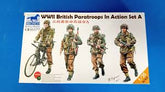 Bronco 1/35 WWII British Paratroops In Action Set A