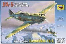 Zvezda-1/48 Lavochkin LA-5 Soviet Fighter