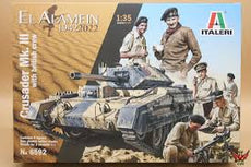 Italeri 1/35 Crusader Mk. III with british crew