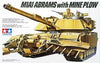 Tamiya -1/35 M1A1 Abrams with Mine Plow