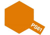 PS-61 Metallic Orange Polycarbonate Paint