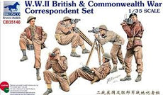 Bronco 1/35 W.W.II British & Commonwealth War Correspondent Set