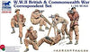 Bronco 1/35 W.W.II British & Commonwealth War Correspondent Set