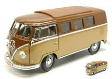Lucky - 1/18 1962 Volkswagen Microbus (Brown)