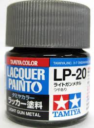 LP-20 Light Gun Metal Lacquer Paint