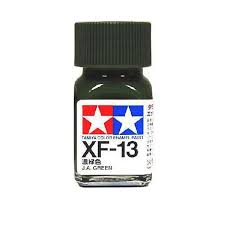 XF-13 Flat J.A. Green Enamel Paint