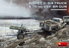 MiniArt- 1/35 Soviet 2T 6x4 Truck &76-mm USV-BR Gun