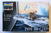 Revell 1/350 German Submarine Type VII C/41 REV05154