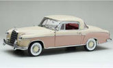 Sun Star 1/18 1958 Mercedes-Benz 220SE Coupe (Cream/Pink)