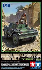 Tamiya -1/48 British Armored Scout Car "Dingo" Mk.II