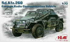 ICM- 1/72 Sd.Kfz.260 (German Radio Communication Vehicle)