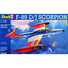 Revell 1/72 F-89 D/J Scorpion
