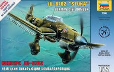 Zvezda-1/72 Junkers JU-87 B2 "Stuka"