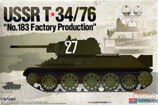 Academy - 1/35 USSR T 34/76 "No. 183 Factory Production"