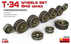 MiniArt- 1/35 T-34 Wheels set 1942 series