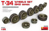 MiniArt- 1/35 T-34 Wheels set 1942 series