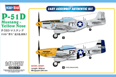Hobby Boss- 1/48 P-51D Mustang Yellow Nose