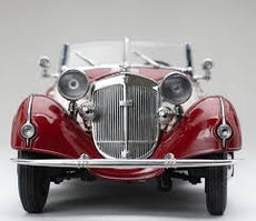 Sun Star 1/18 1939 Horch 855 Roadster (Dark Red/White)