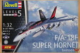 Revell 1/32 F/A-18F Super Hornet Twinseater REV03847