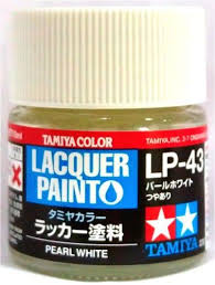 LP-43 Pearl White Lacquer Paint