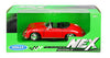 Welly 1/24 Porsche 356A Speedster Convertible Red