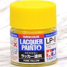 LP-8 Pure Yellow Lacquer Paint