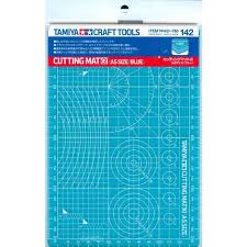 Tamiya - Cutting Mat (A5 Size/Blue)