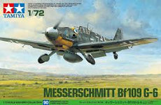 Tamiya -1/72 Messerschmitt Bf109 G-6