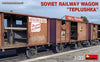 MiniArt- 1/35 Soviet Railway Wagon "Teplushka"