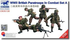 Bronco 1/35 WWII British Paratroops In Action Set A