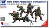 Bronco 1/35 WWII British Paratroops In Action Set A