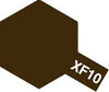 XF-10 Flat Brown Enamel Paint