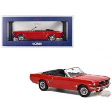 Norev 1/18 Ford Mustang Convertible 1966 (Red)