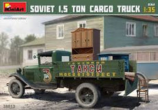 MiniArt- 1/35 Soviet 1,5 Ton Cargo Truck